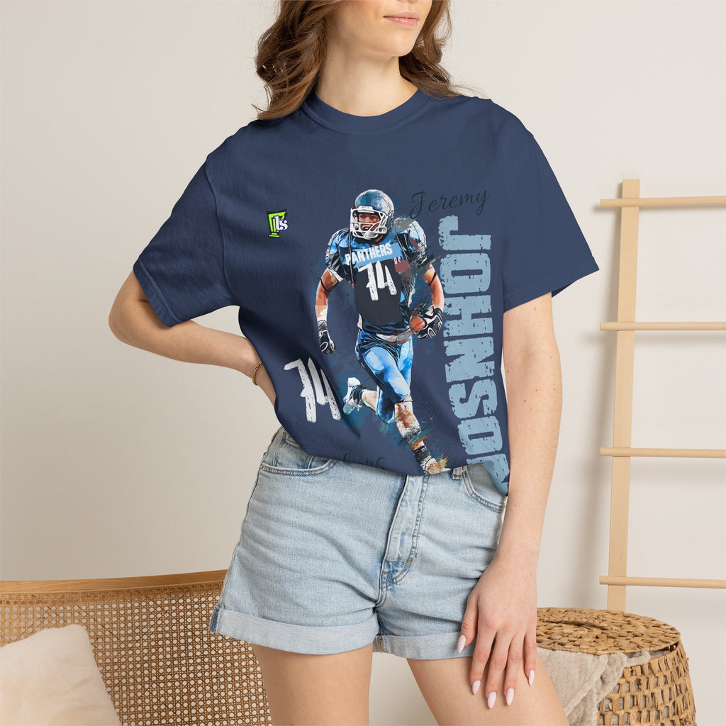 Football Spirit Shirt- Blue White & Navy