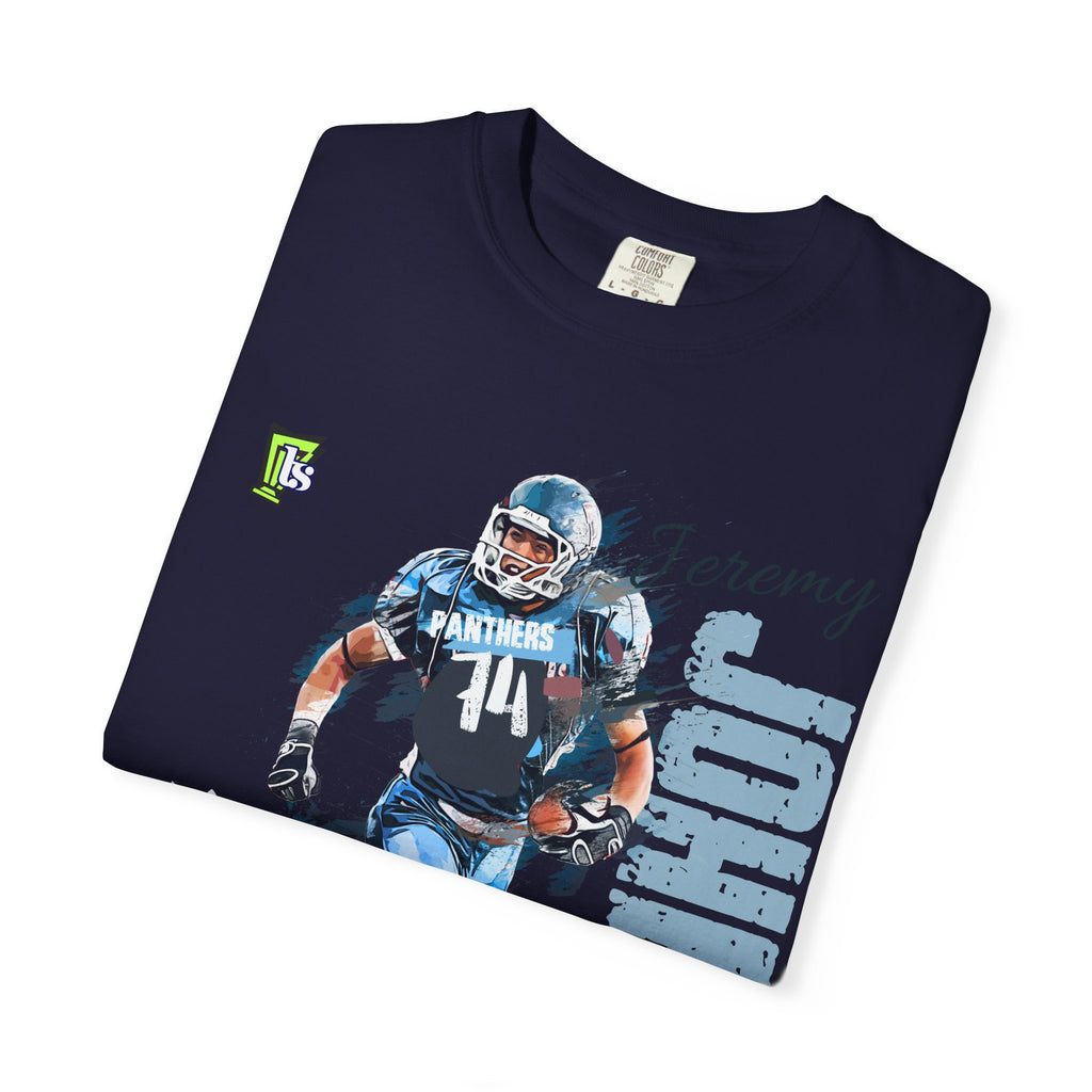 Football Spirit Shirt- Blue White & Navy