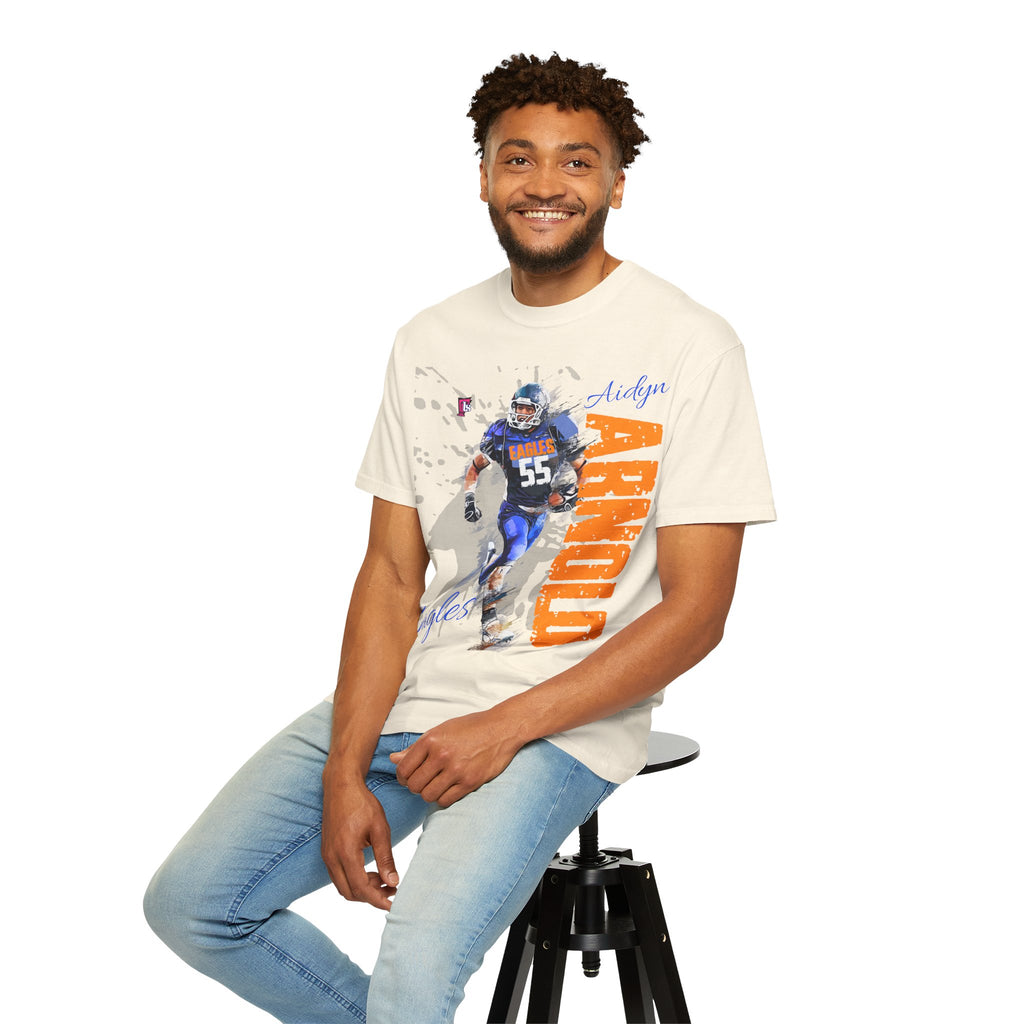 Customizable High School Football Player Name Tee Team Number Game Day Shirt
