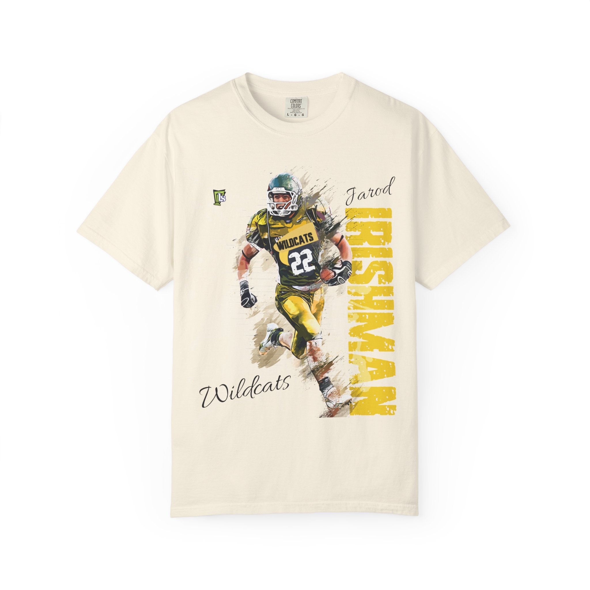 FOOTBALL SPIRIT SHIRT | Yellow & Black