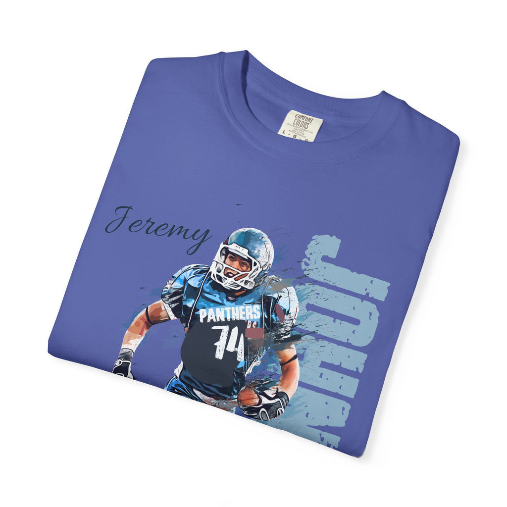 Football Spirit Shirt- Blue White & Navy