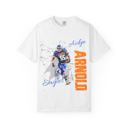 FOOTBALL SPIRIT SHIRT | BLUE & ORANGE