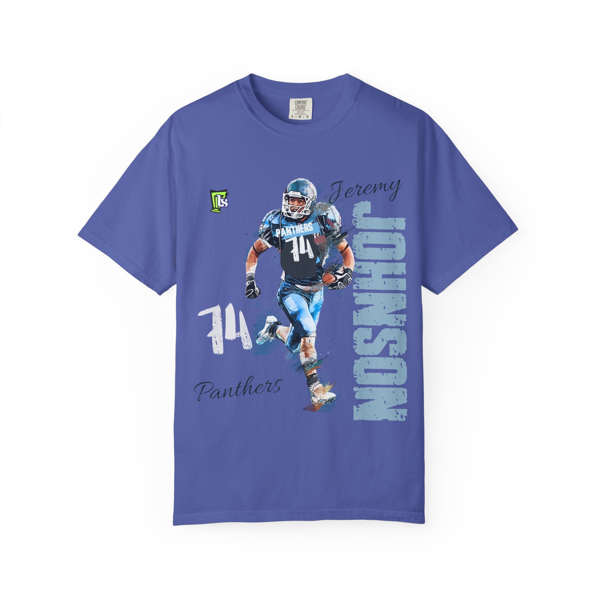 Football Spirit Shirt- Blue White & Navy