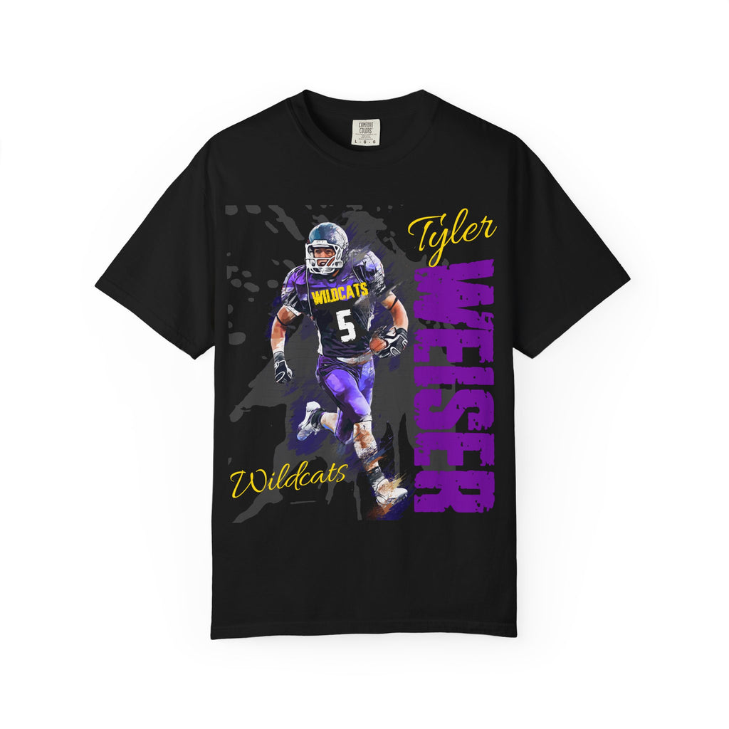 FOOTBALL SPIRIT SHIRT| PURPLE & GOLD