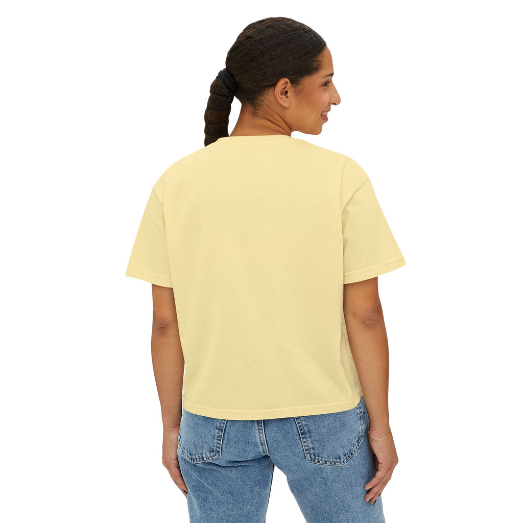 Football Mom Fuel Boxy Tee — Vintage Football Mom T‑Shirt