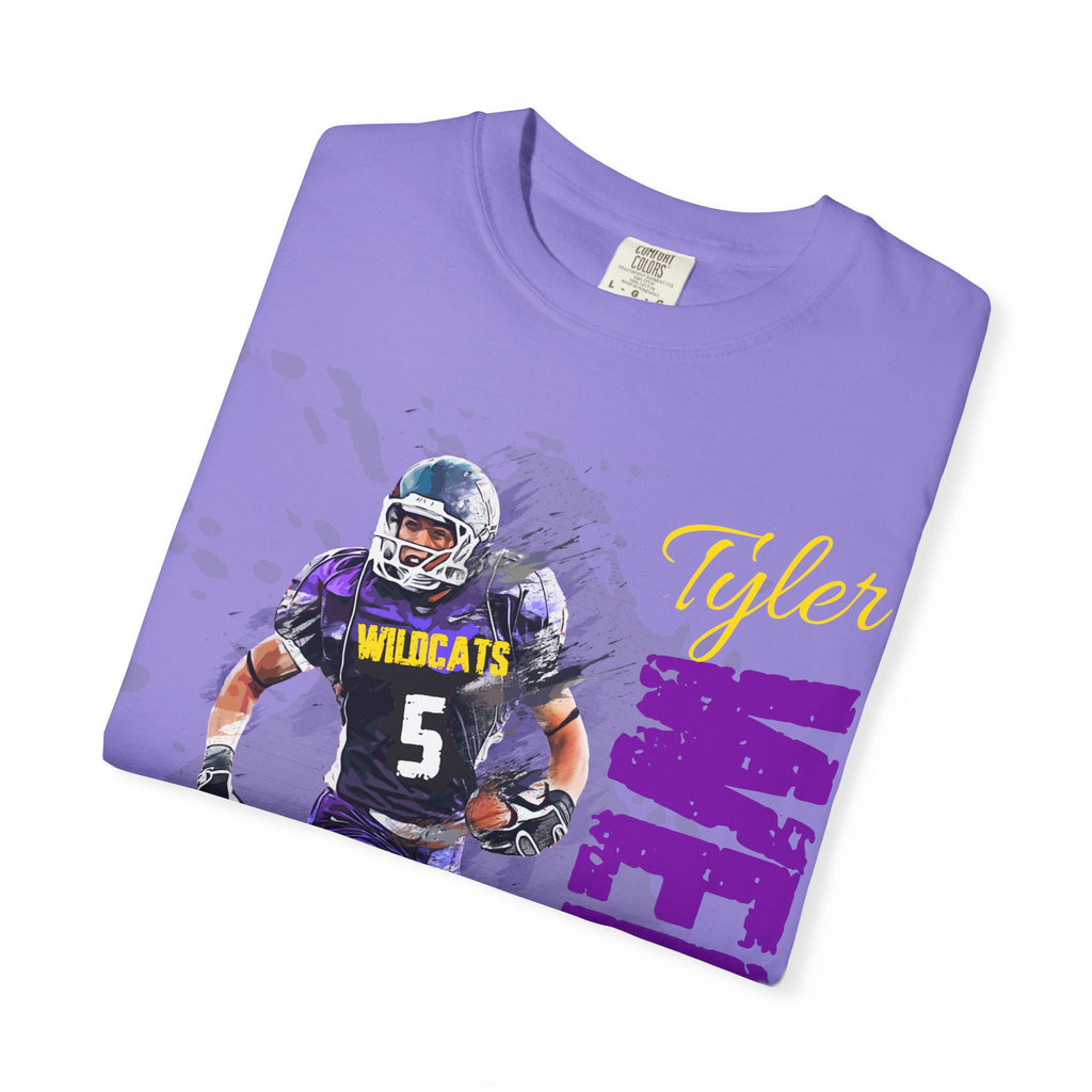 FOOTBALL SPIRIT SHIRT| PURPLE & GOLD