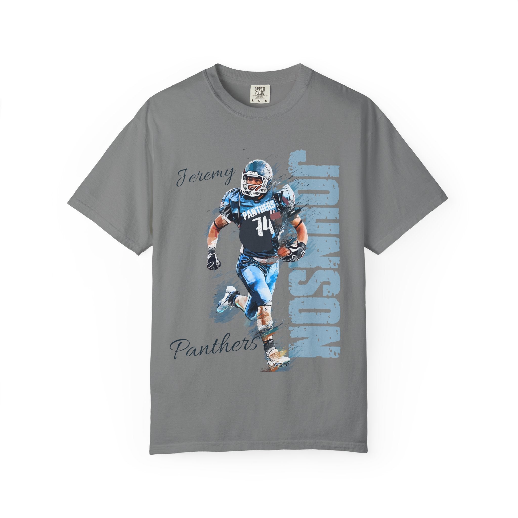 Football Spirit Shirt- Blue White & Navy