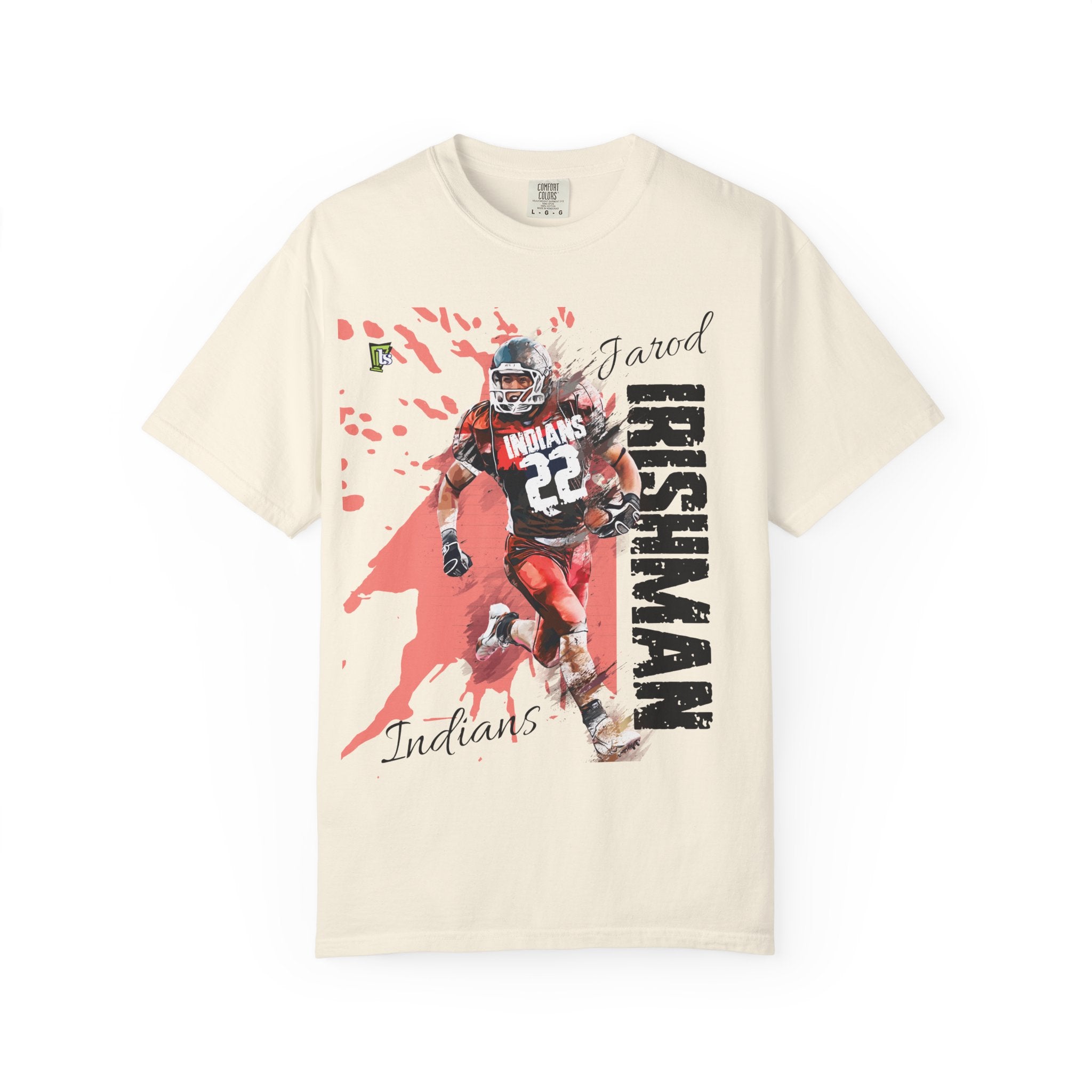 FOOTBALL SPIRIT SHIRT | Red & Black
