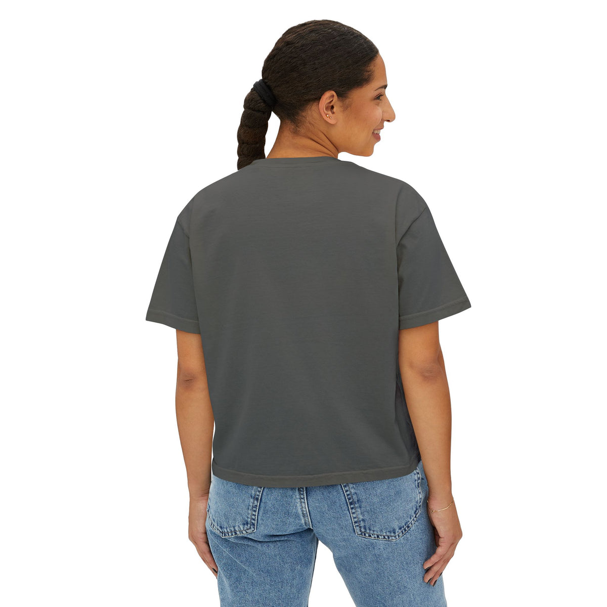 Football Mom Fuel Boxy Tee — Vintage Football Mom T‑Shirt