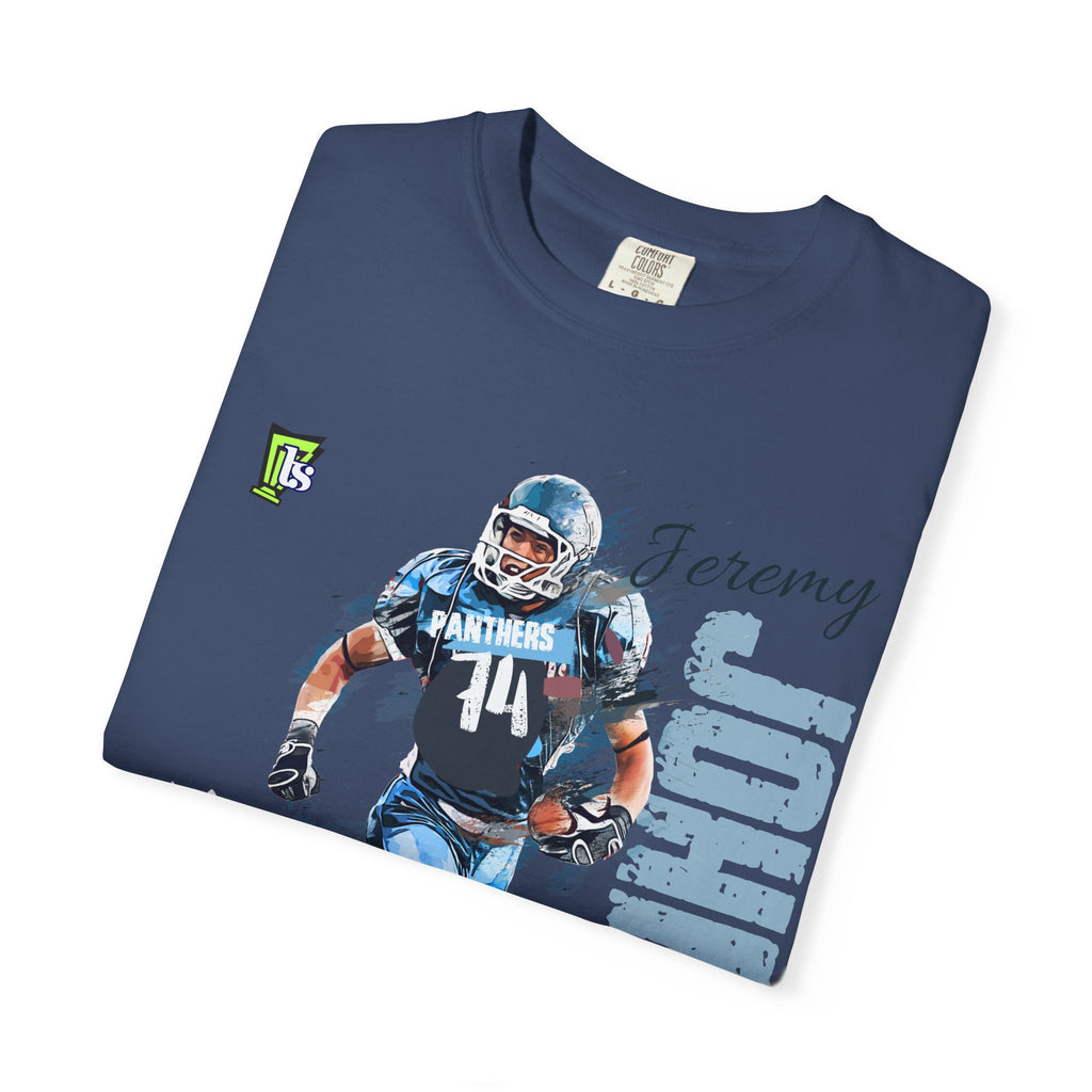 Football Spirit Shirt- Blue White & Navy