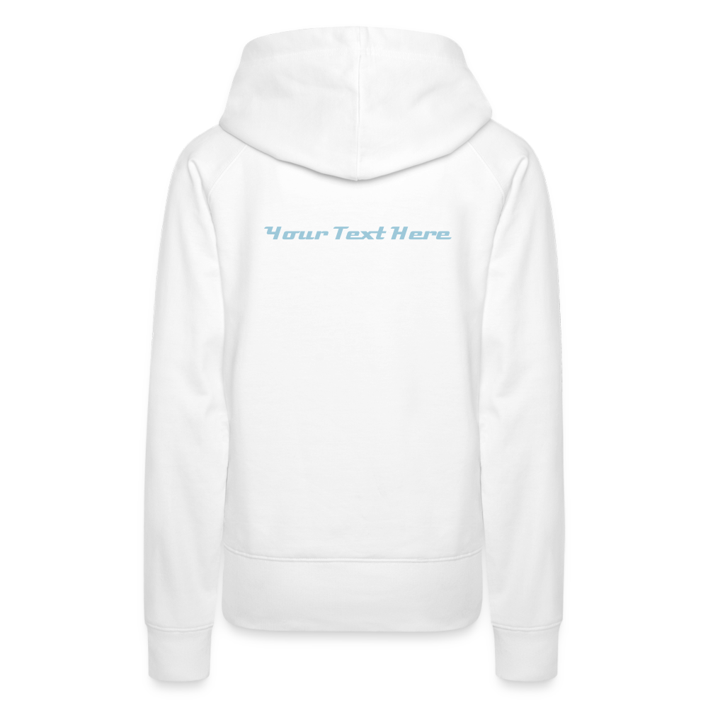 Women’s Premium Hoodie - white