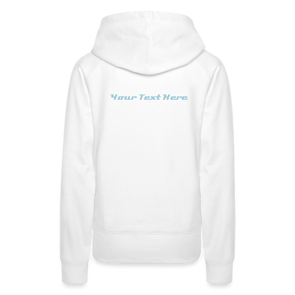 Women’s Premium Hoodie - white