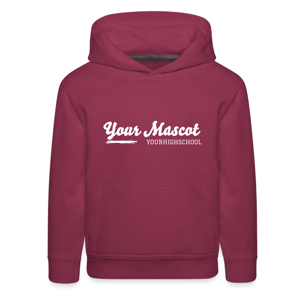 Kids‘ Premium Hoodie - burgundy