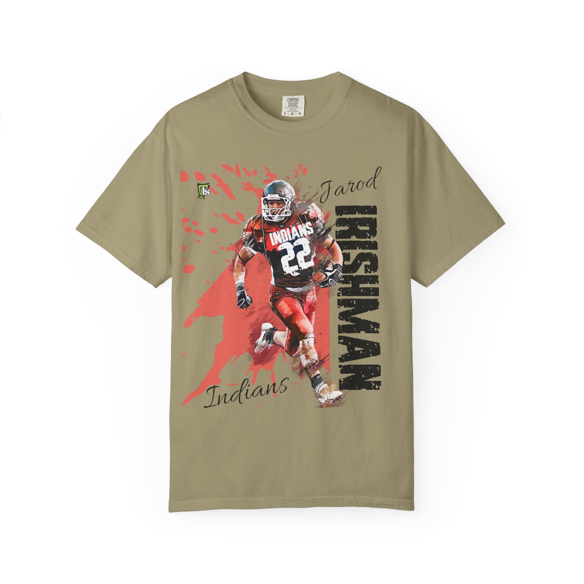 FOOTBALL SPIRIT SHIRT | Red & Black