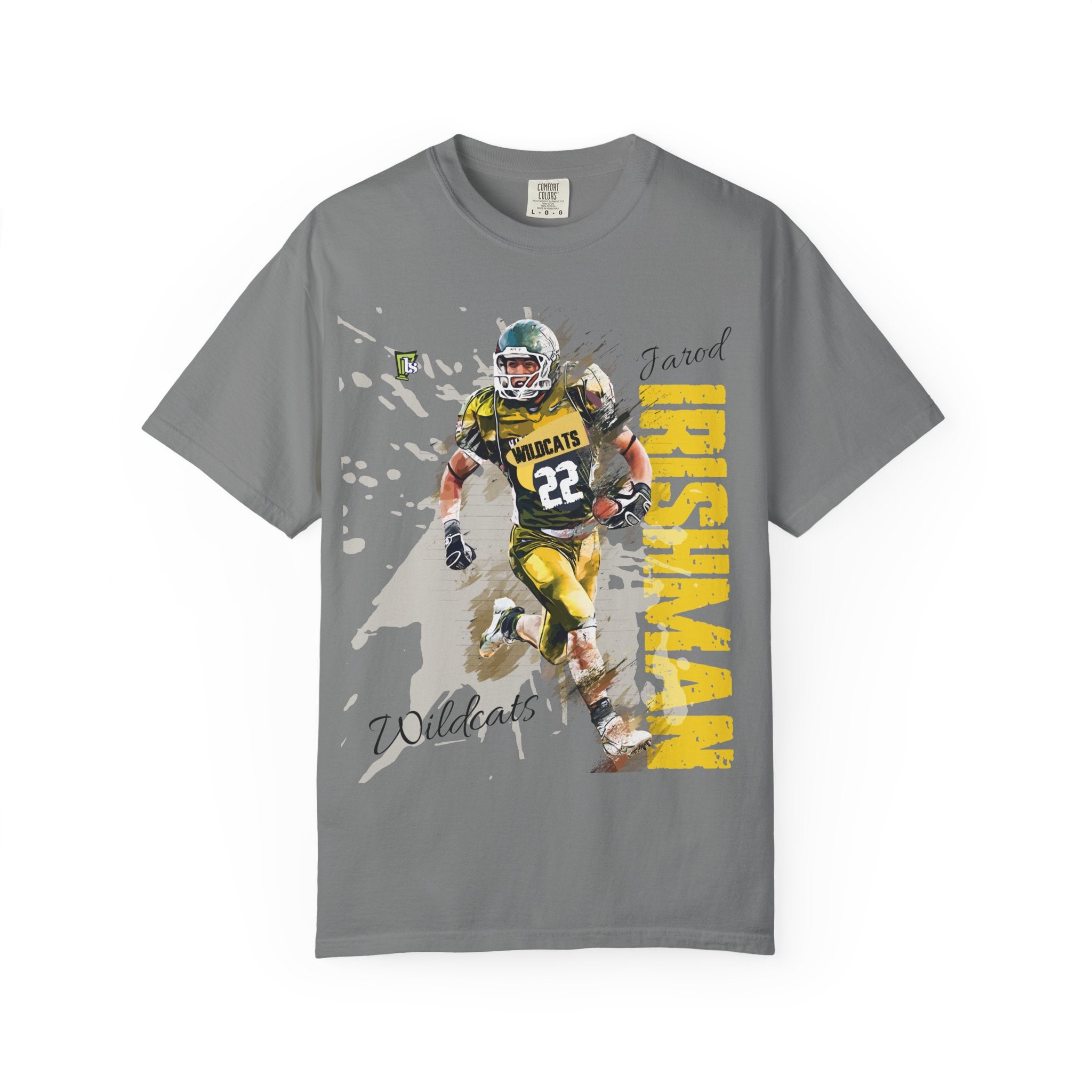 FOOTBALL SPIRIT SHIRT | Yellow & Black