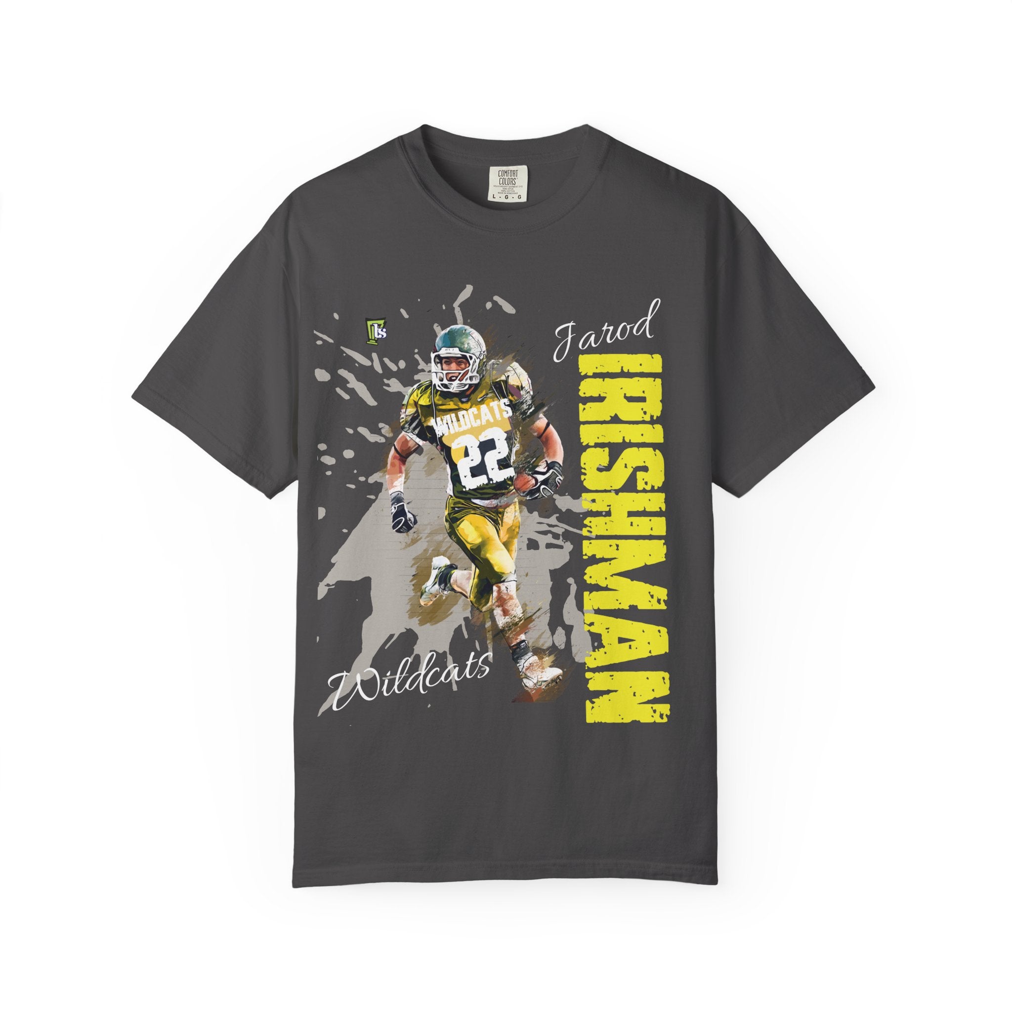 FOOTBALL SPIRIT SHIRT | Yellow & Black