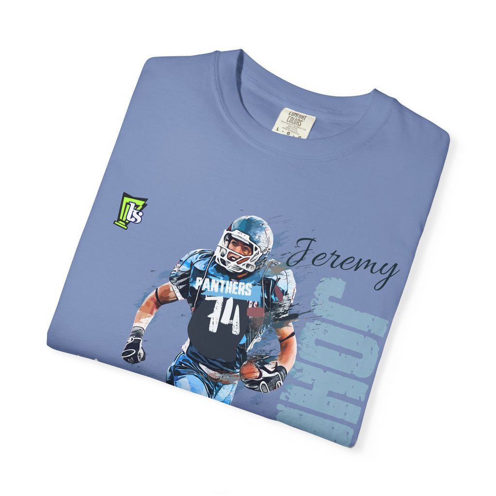 Football Spirit Shirt- Blue White & Navy