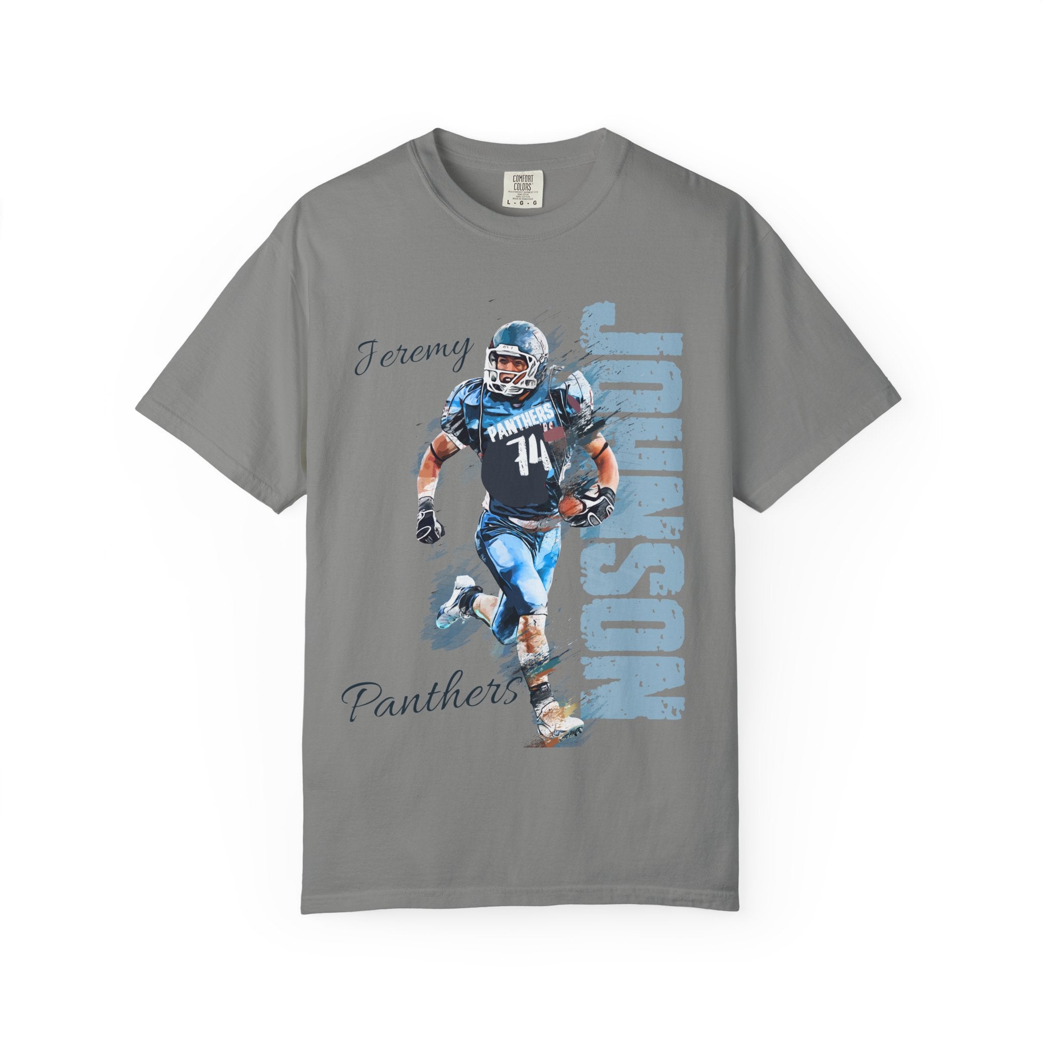 Football Spirit Shirt- Blue White & Navy