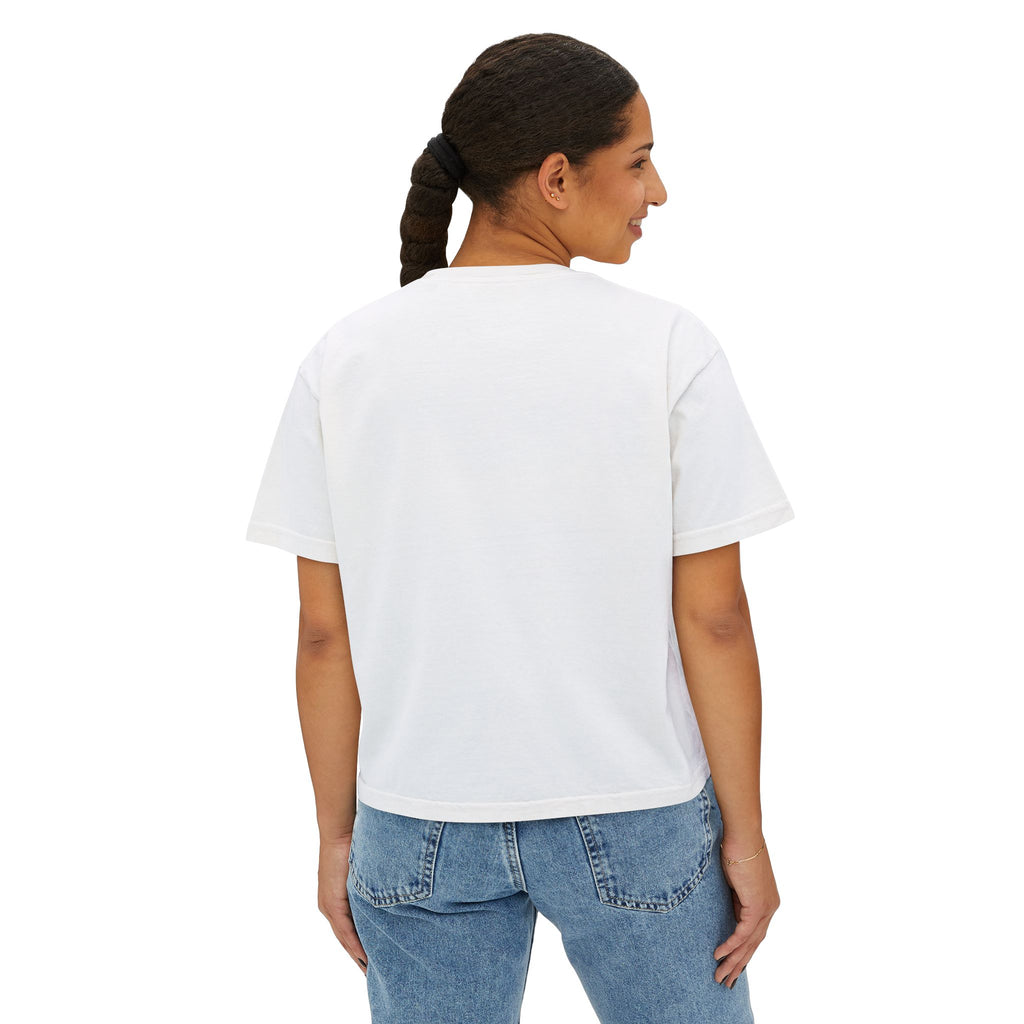 Football Mom Fuel Boxy Tee — Vintage Football Mom T‑Shirt