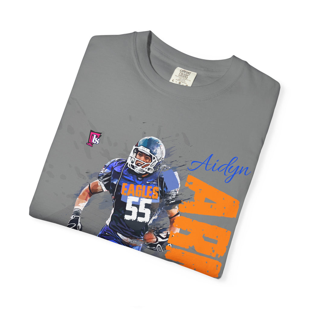 Customizable High School Football Player Name Tee Team Number Game Day Shirt