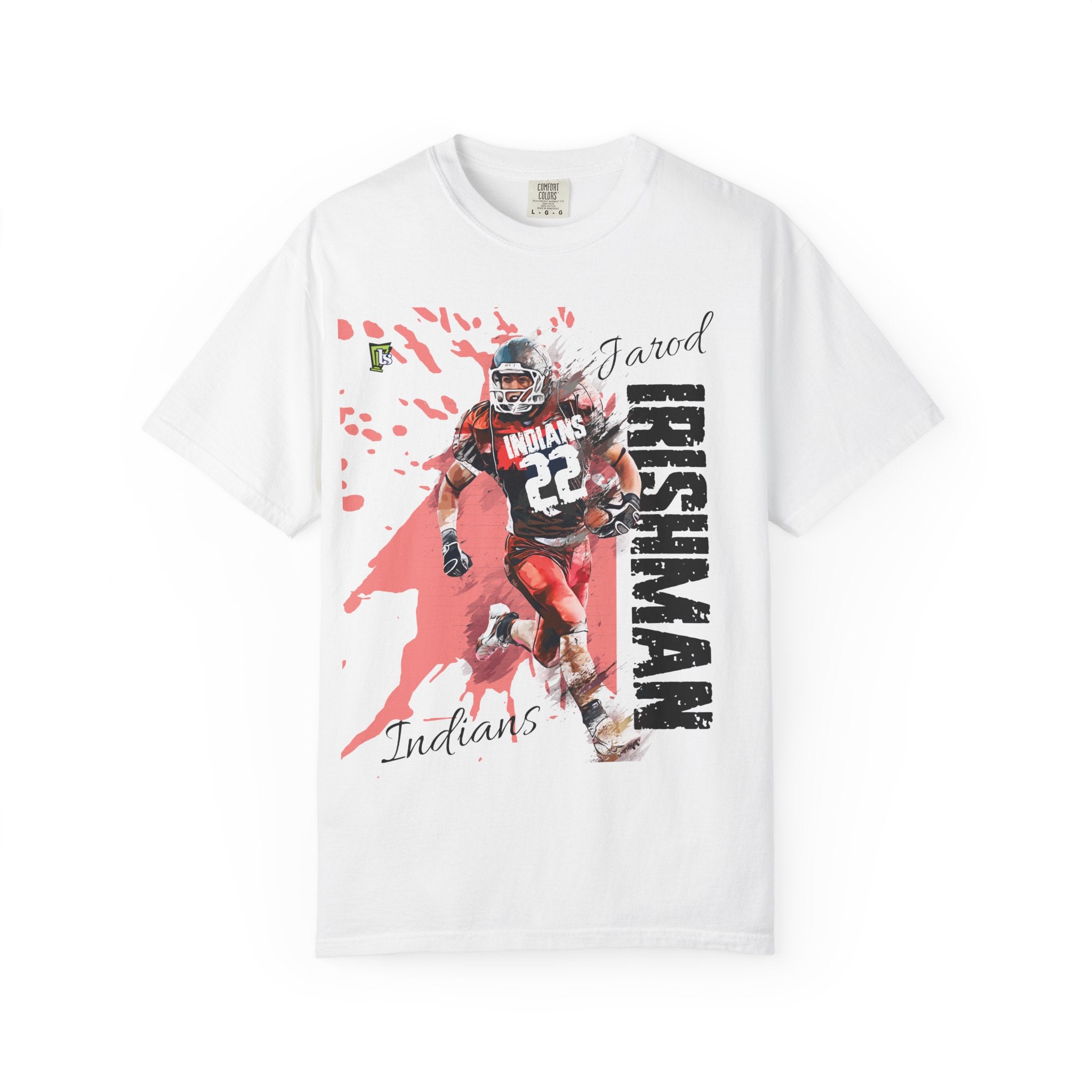 FOOTBALL SPIRIT SHIRT | Red & Black