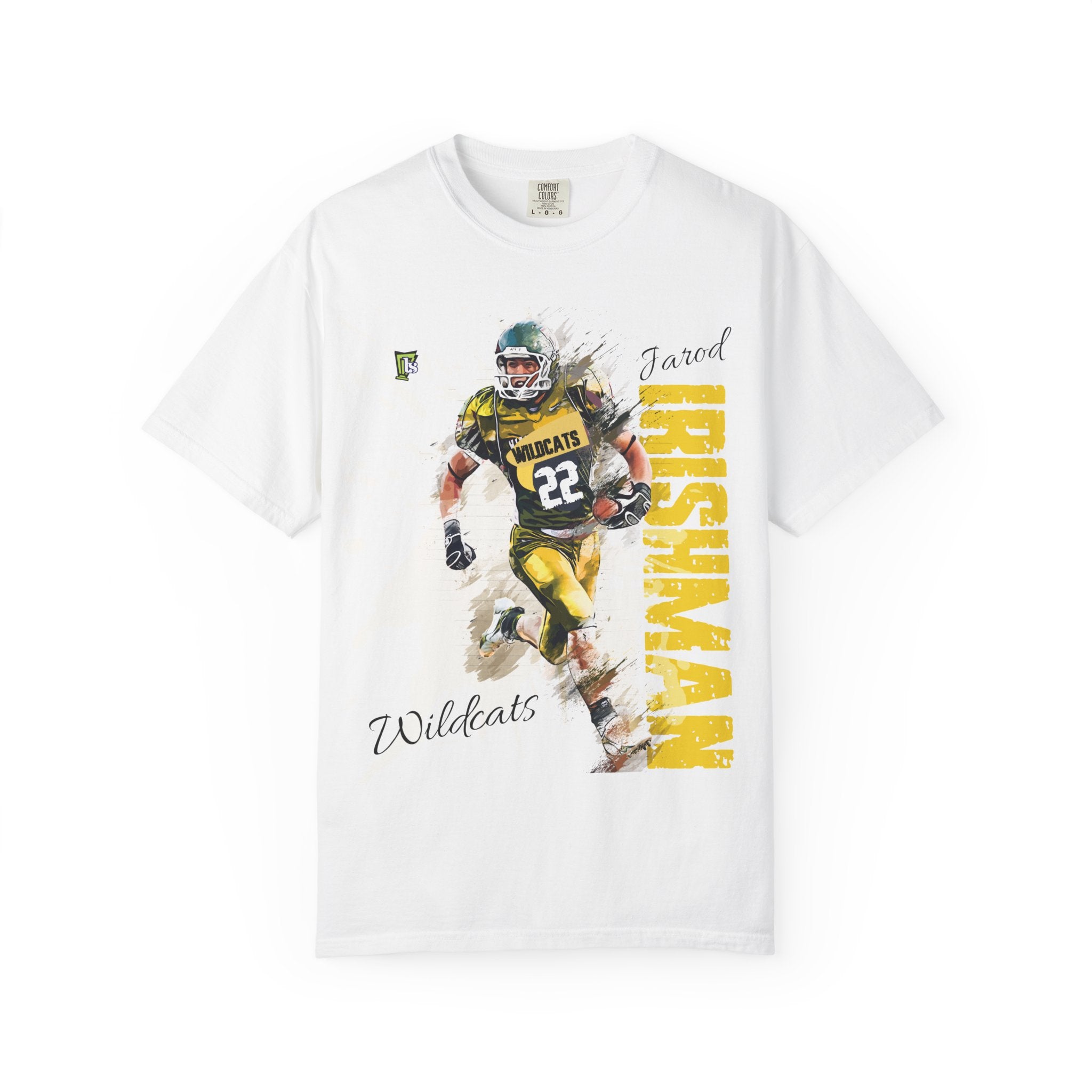 FOOTBALL SPIRIT SHIRT | Yellow & Black