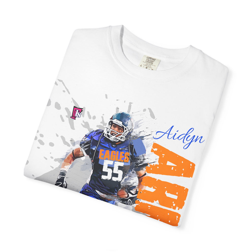 Customizable High School Football Player Name Tee Team Number Game Day Shirt