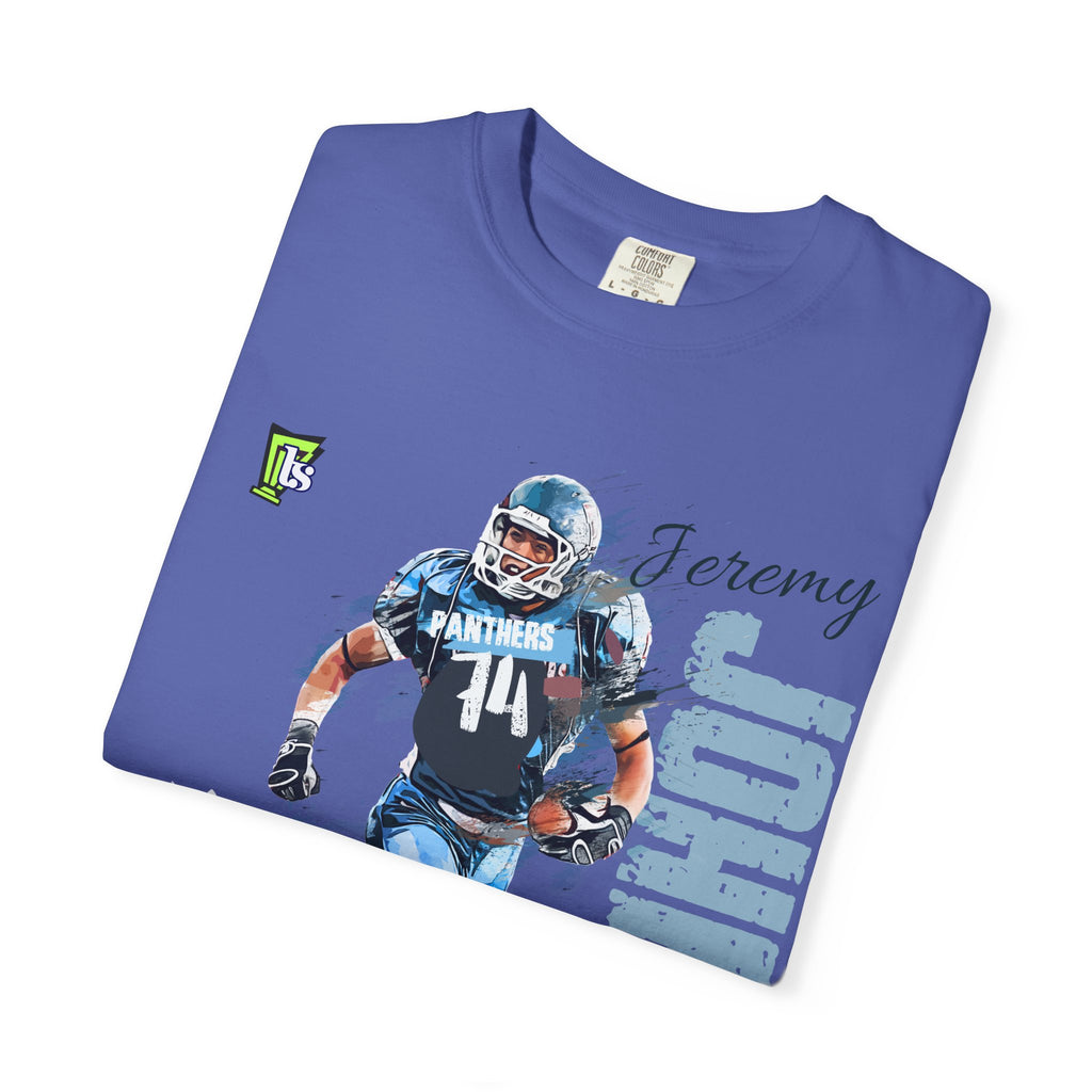 Football Spirit Shirt- Blue White & Navy