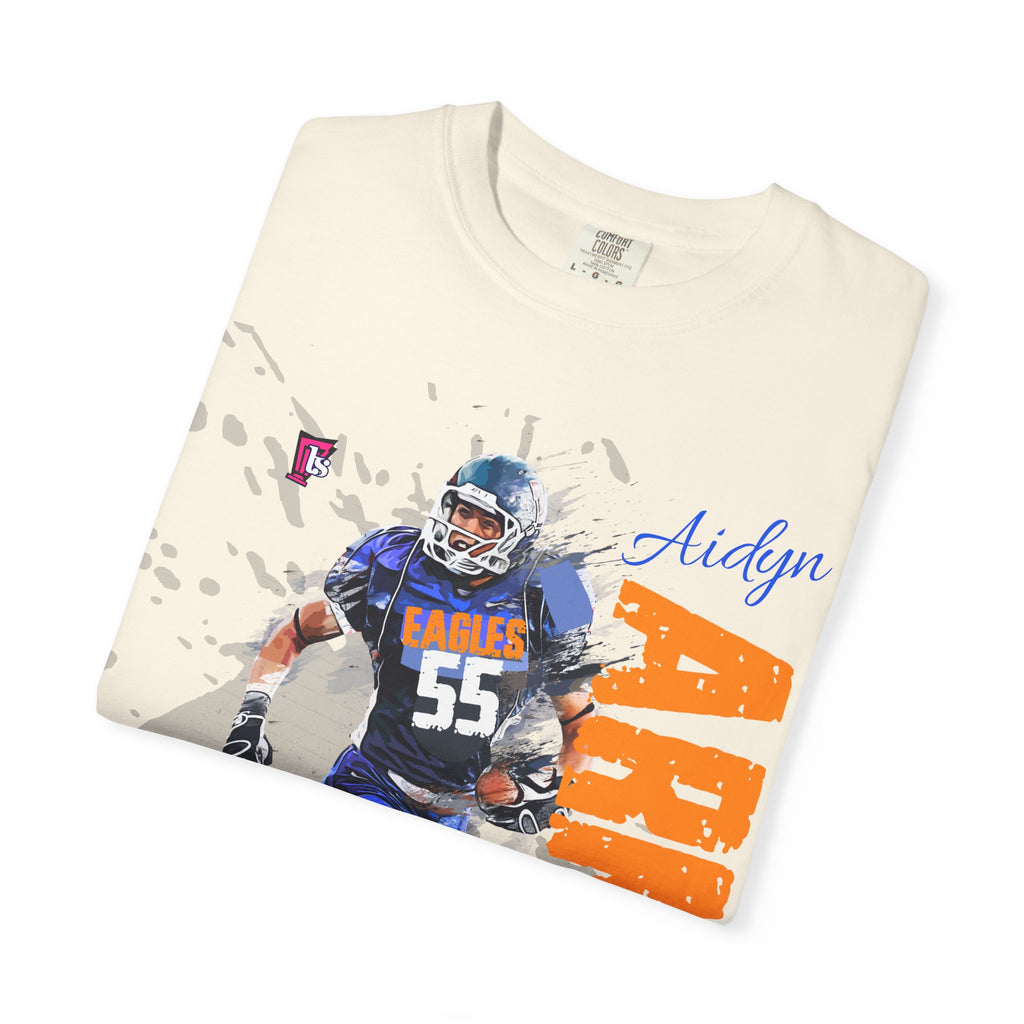 Customizable High School Football Player Name Tee Team Number Game Day Shirt