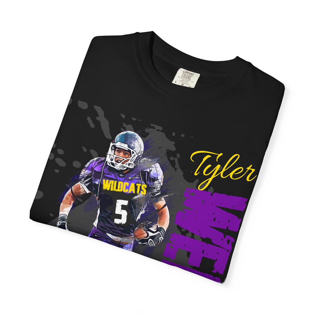 FOOTBALL SPIRIT SHIRT| PURPLE & GOLD