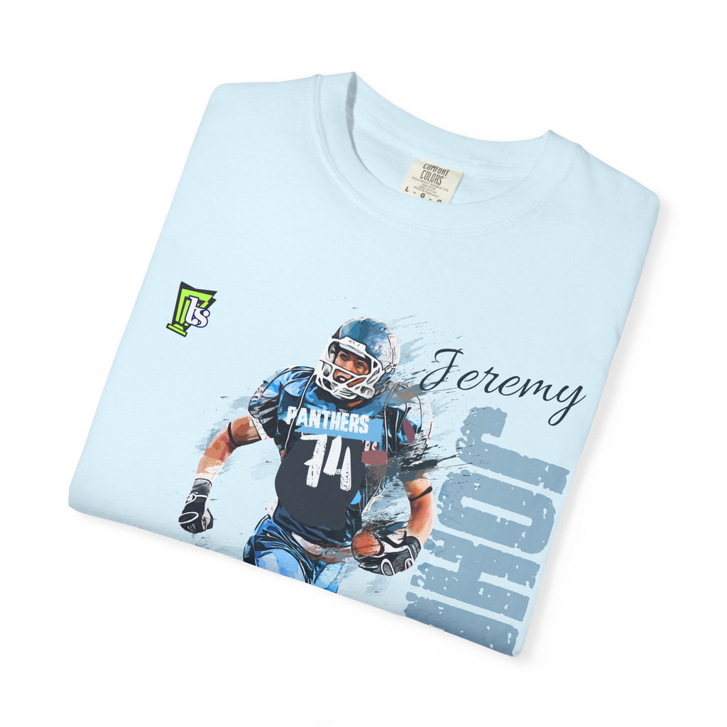 Football Spirit Shirt- Blue White & Navy
