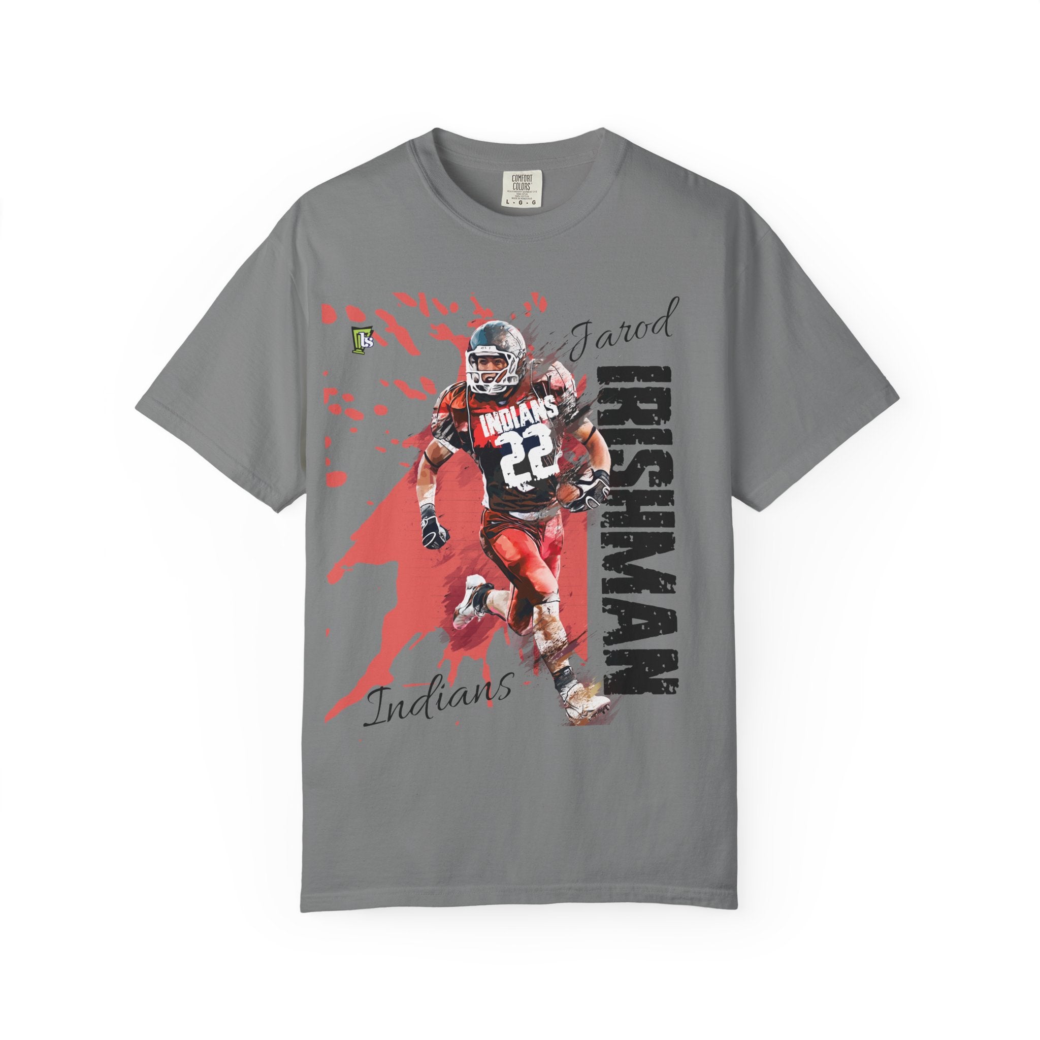 FOOTBALL SPIRIT SHIRT | Red & Black