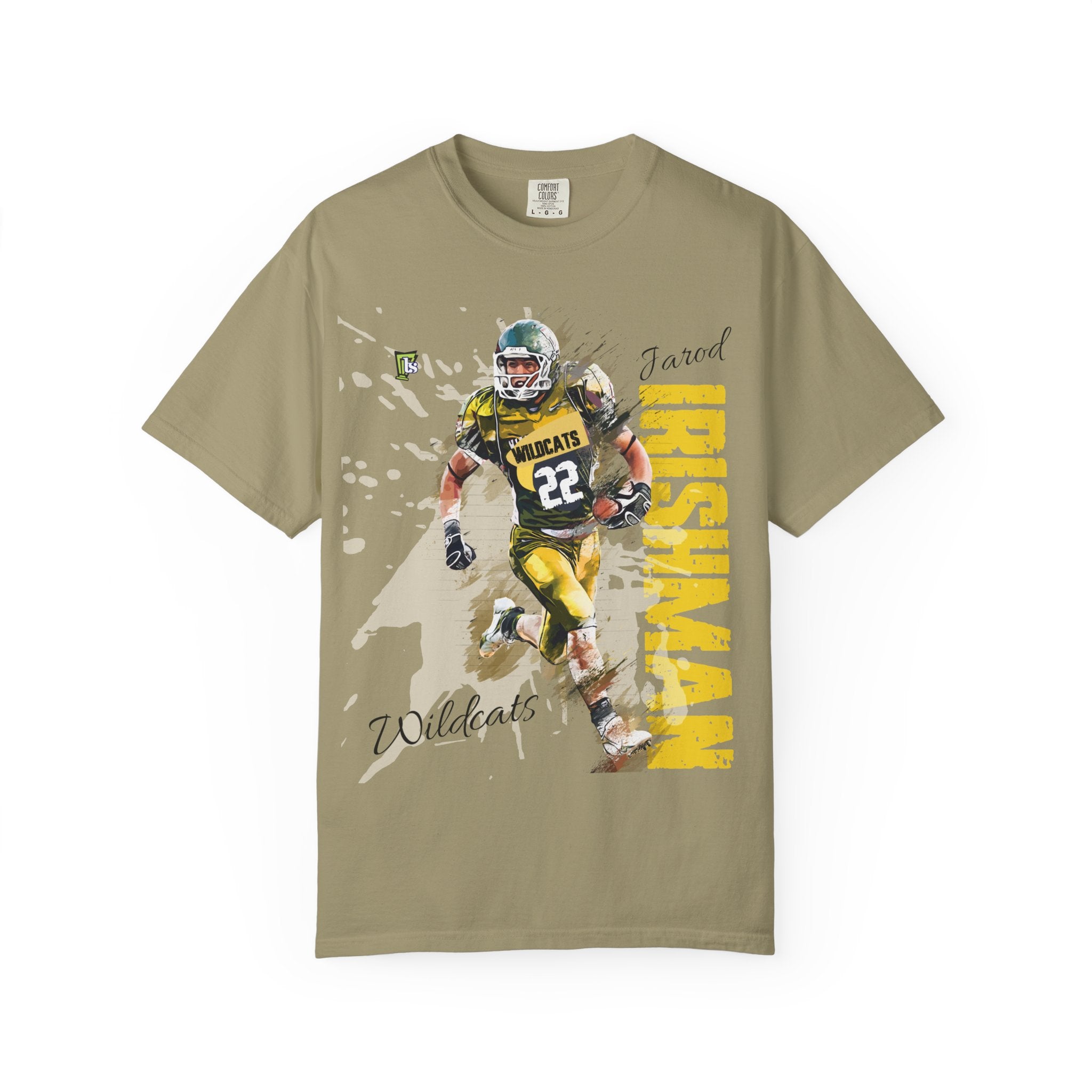 FOOTBALL SPIRIT SHIRT | Yellow & Black