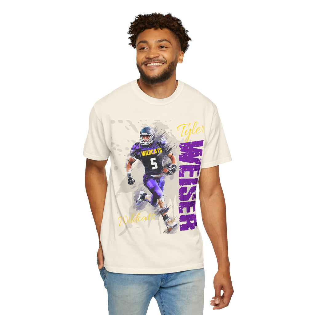 FOOTBALL SPIRIT SHIRT| PURPLE & GOLD