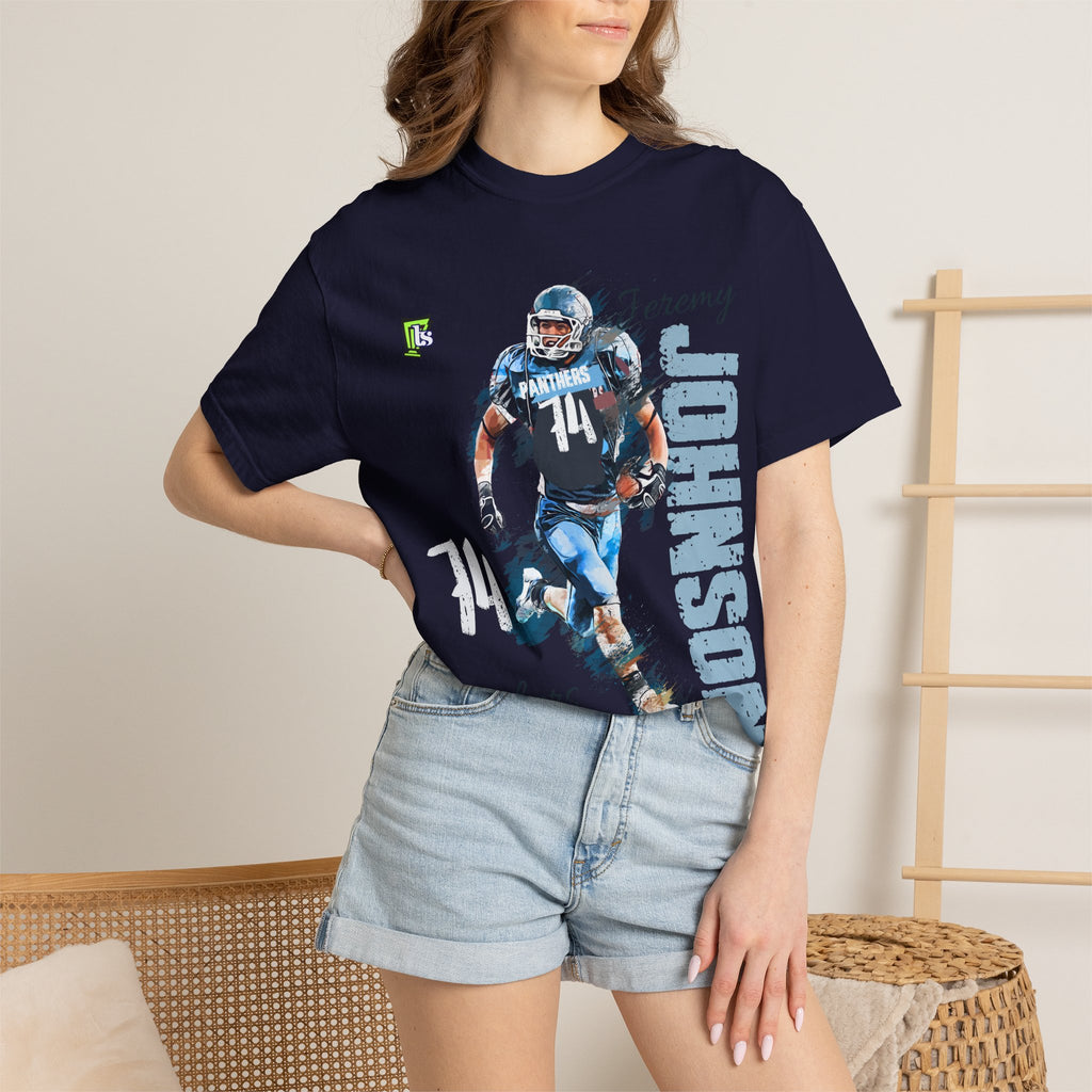Football Spirit Shirt- Blue White & Navy