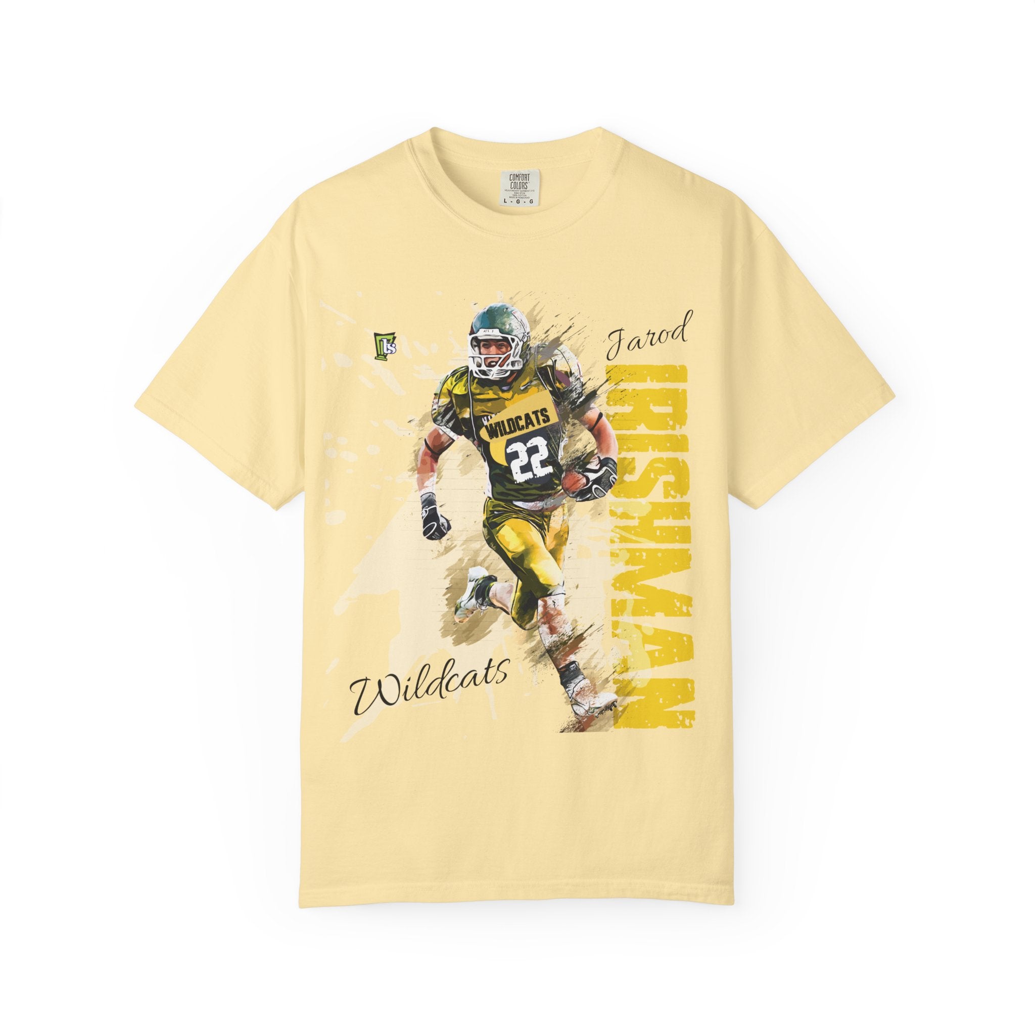FOOTBALL SPIRIT SHIRT | Yellow & Black