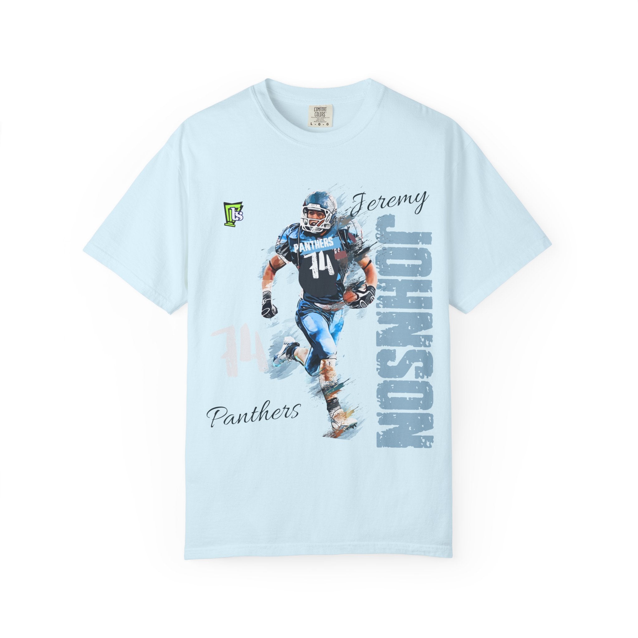 Football Spirit Shirt- Blue White & Navy