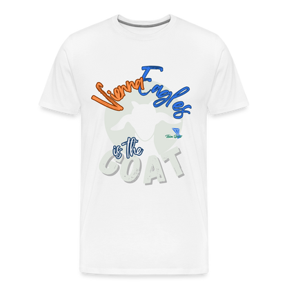 Vienna Eagles Goat Premium T-Shirt - white