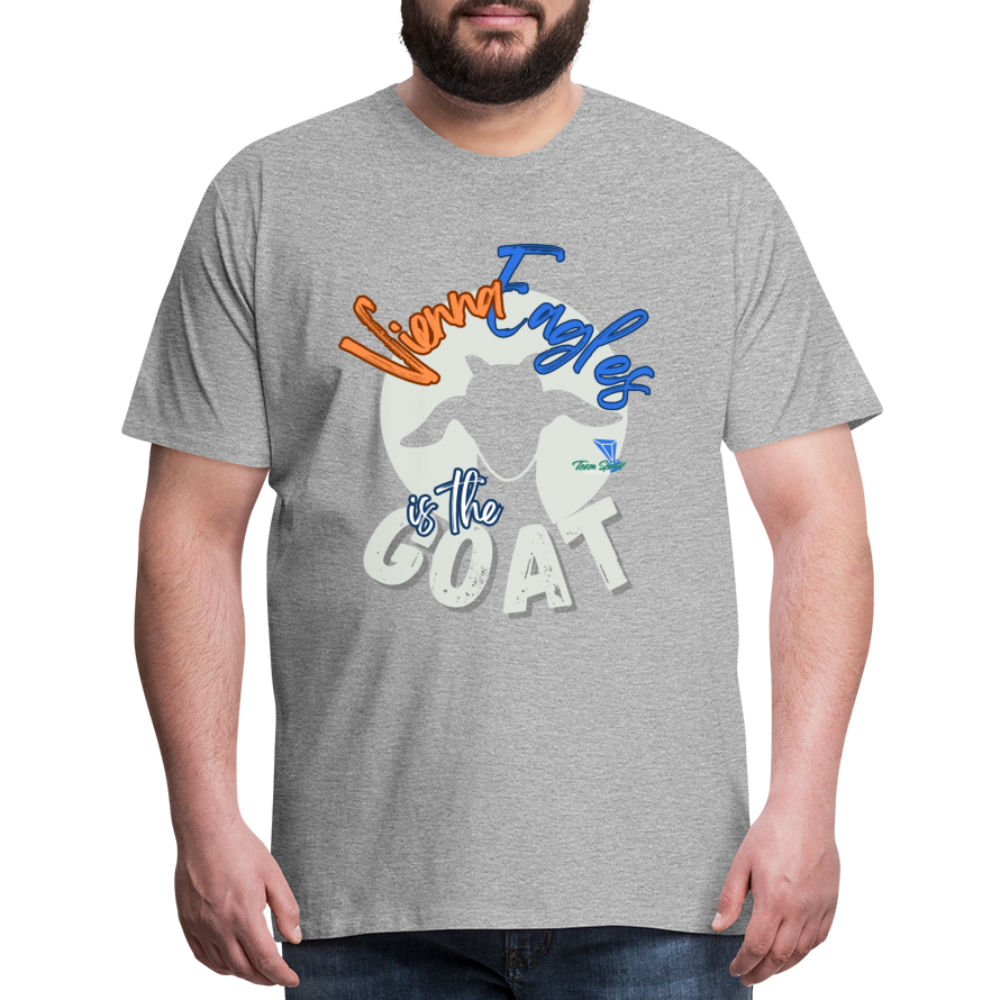 Vienna Eagles Goat Premium T-Shirt - heather gray