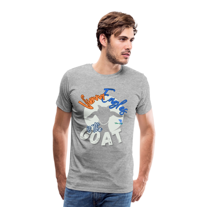 Vienna Eagles Goat Premium T-Shirt - heather gray