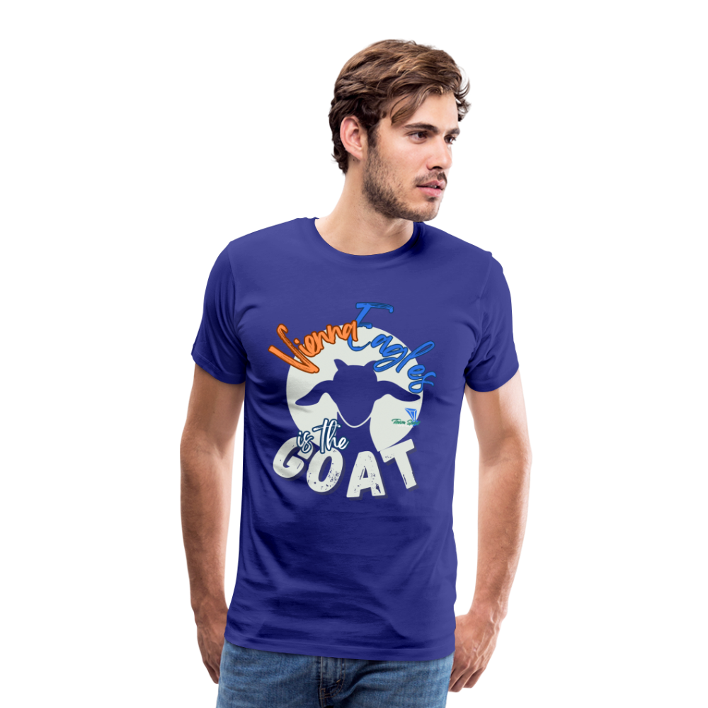 Vienna Eagles Goat Premium T-Shirt - royal blue