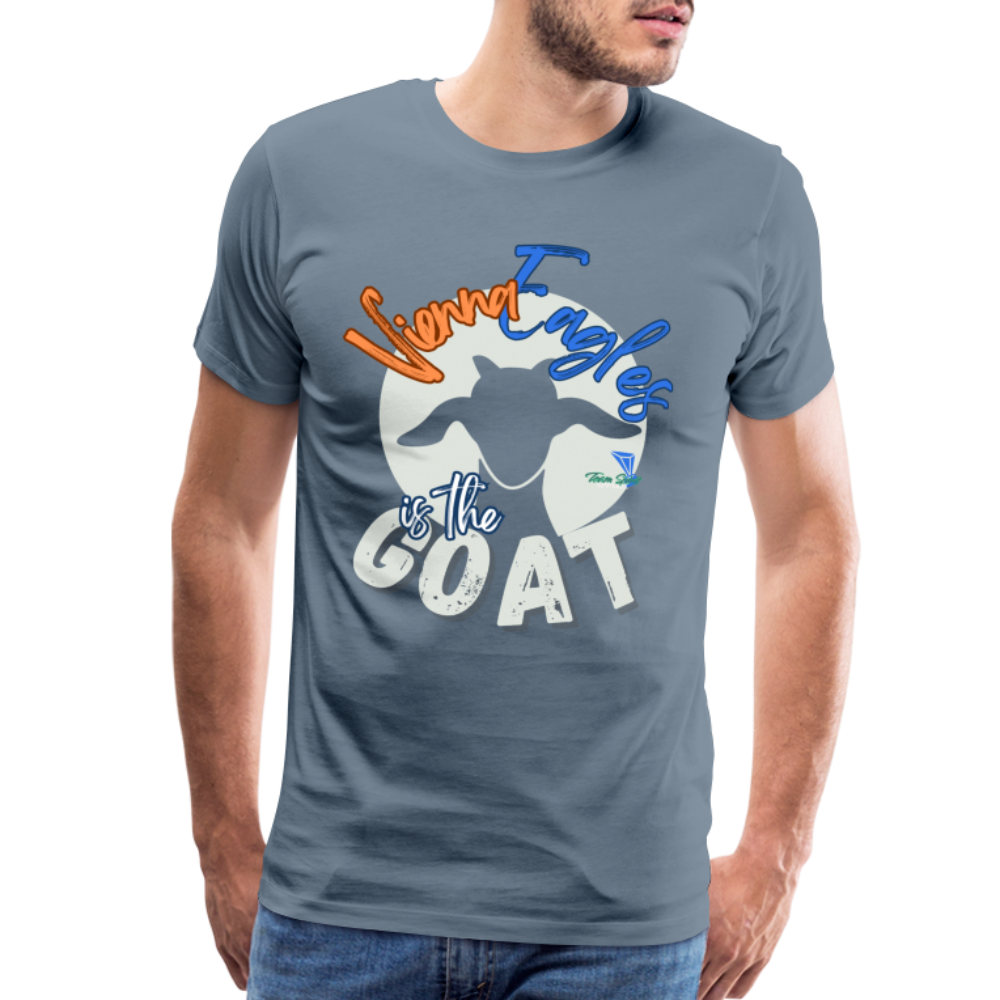 Vienna Eagles Goat Premium T-Shirt - steel blue