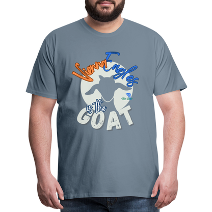 Vienna Eagles Goat Premium T-Shirt - steel blue