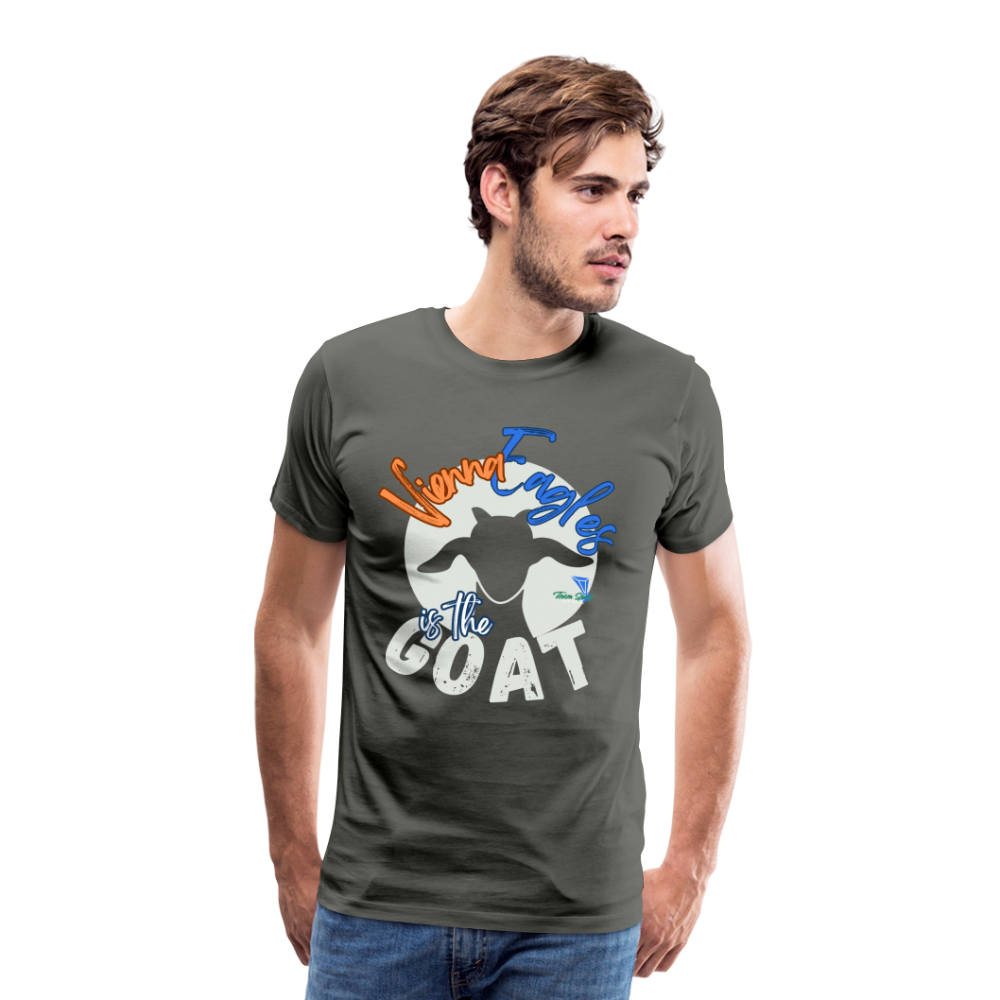 Vienna Eagles Goat Premium T-Shirt - asphalt gray