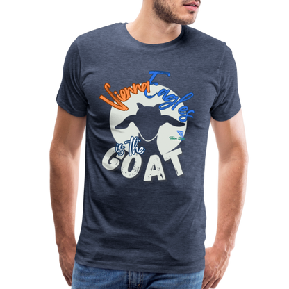 Vienna Eagles Goat Premium T-Shirt - heather blue