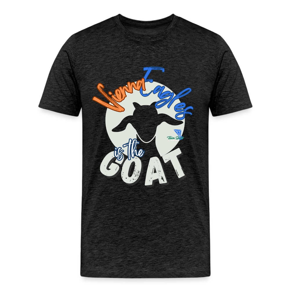 Vienna Eagles Goat Premium T-Shirt - charcoal grey