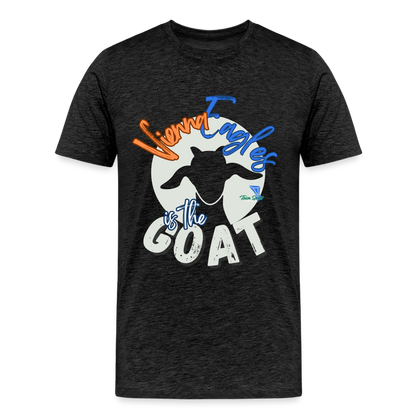 Vienna Eagles Goat Premium T-Shirt - charcoal grey