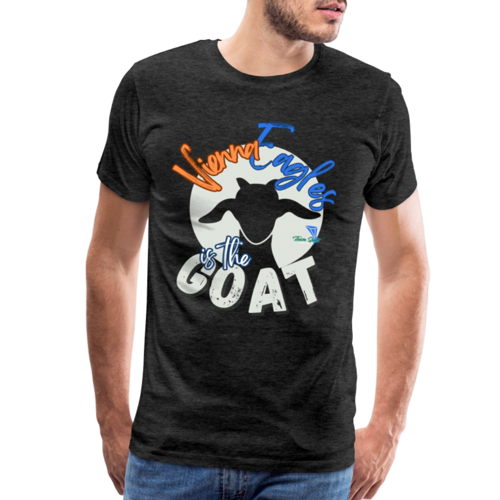 Vienna Eagles Goat Premium T-Shirt - charcoal grey