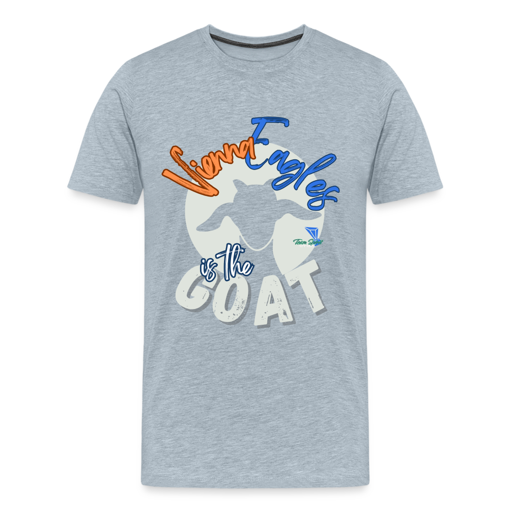 Vienna Eagles Goat Premium T-Shirt - heather ice blue