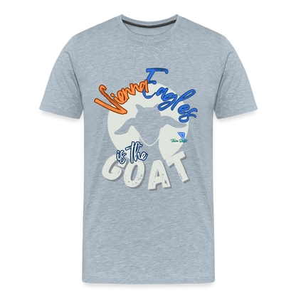 Vienna Eagles Goat Premium T-Shirt - heather ice blue